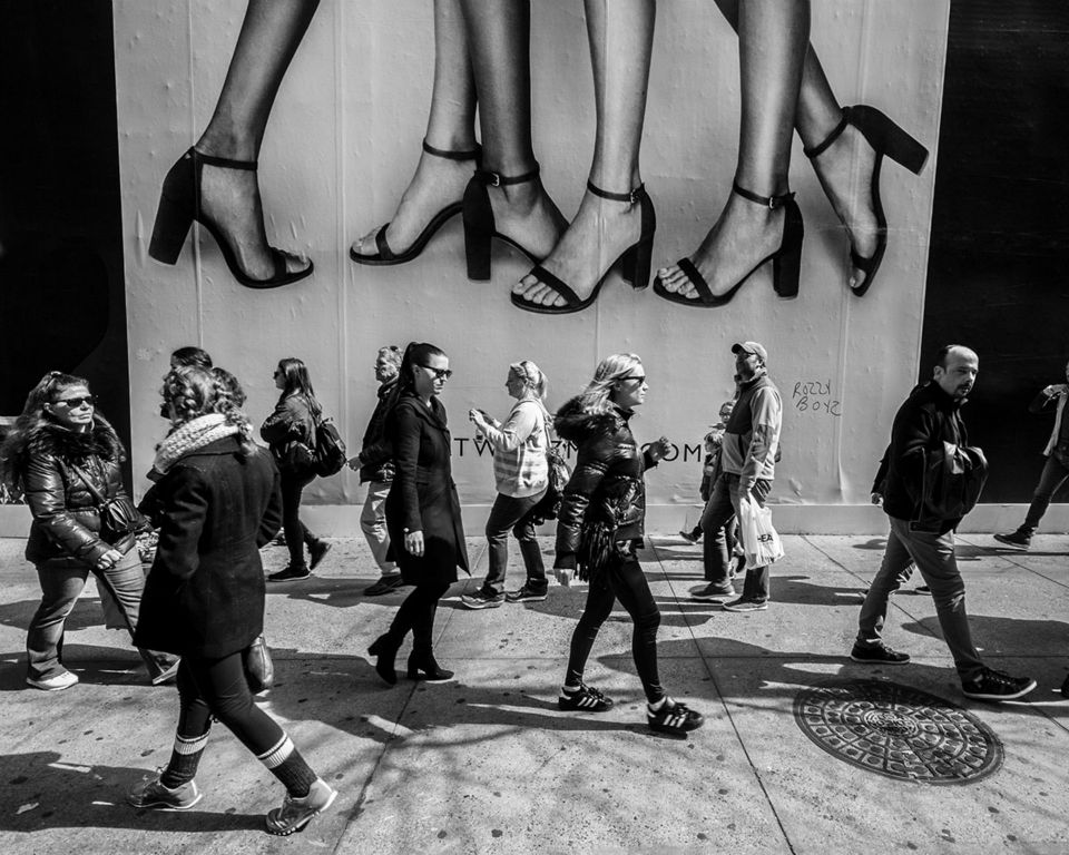 Pedestrians, NYC, 2016Orestes GonzalezLong Island City, NY